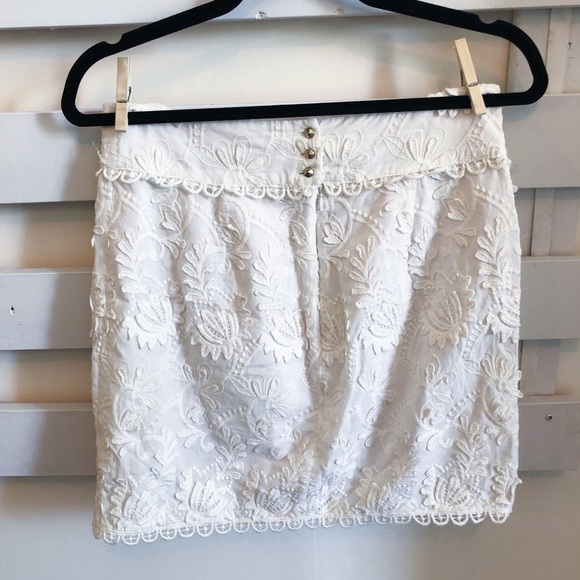 Zara mini skirt in white - Picture 8 of 8